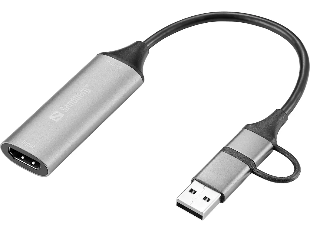 Sandberg 136-70 Adapter HDMI na USB-C/A