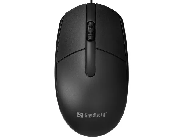 Sandberg 331-00 Žičani miš USB Saver, Crni
