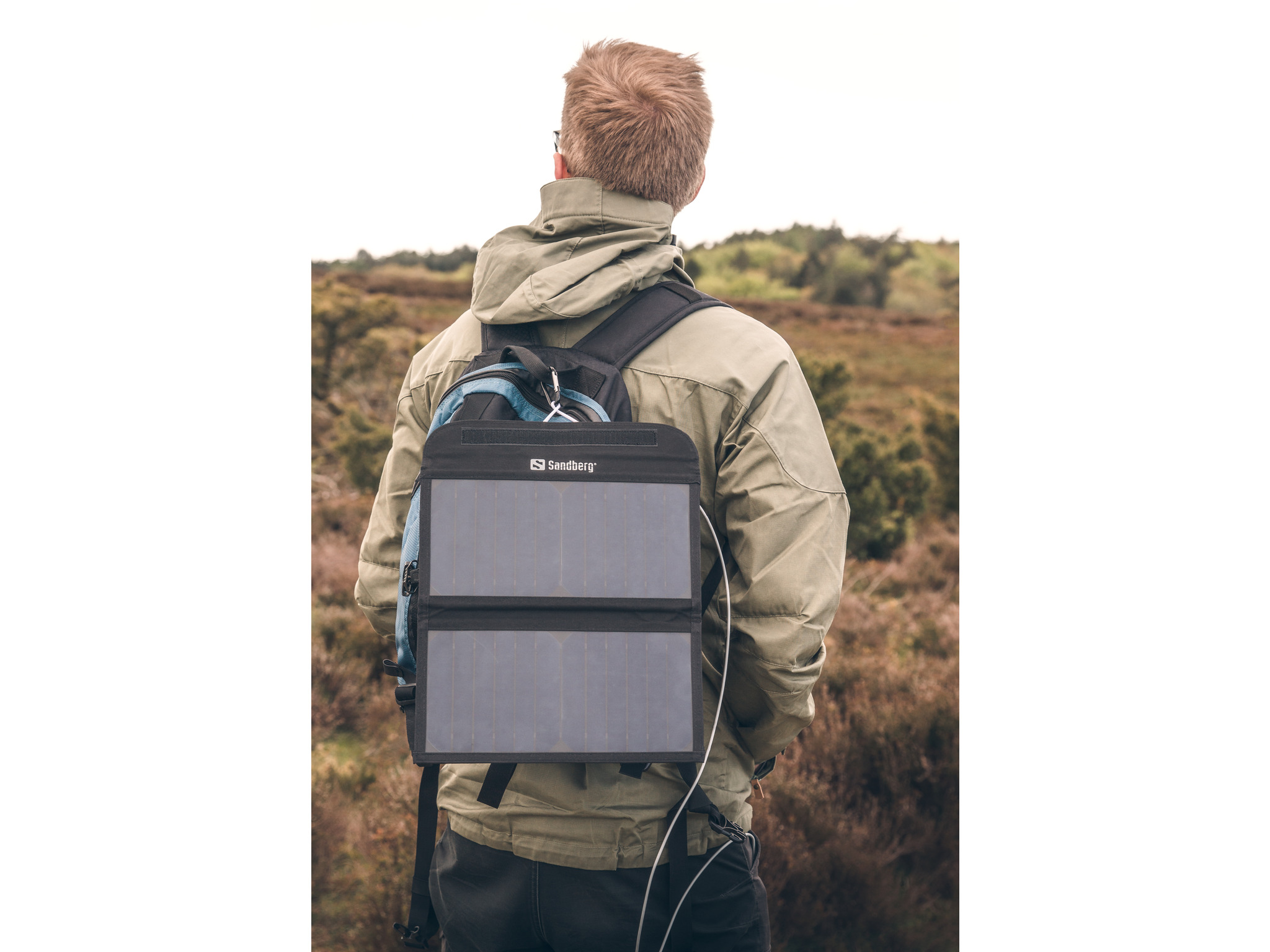 Sandberg 420-40 Solarni punjač/Power bank 13W 2xUSB, Crni