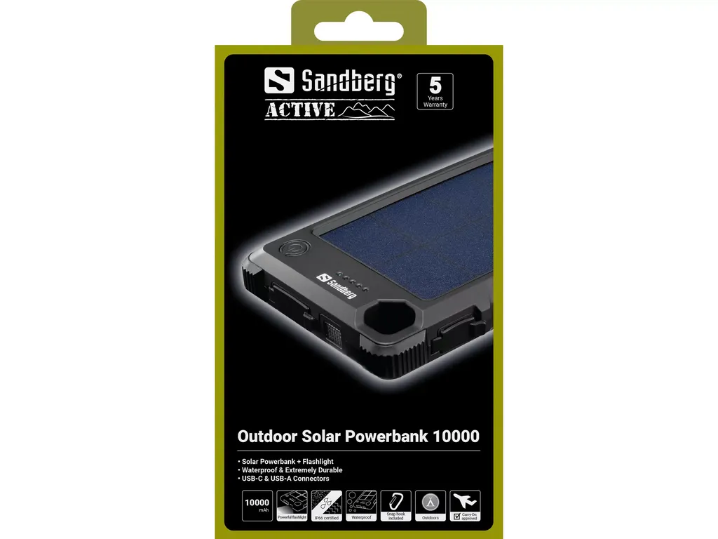 Sandberg 420-53 Powerbank Outdoor Solar 10000 mAh