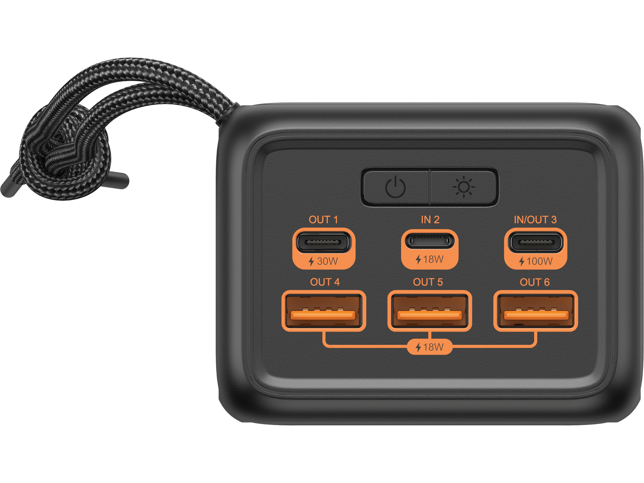 Sandberg 420-75 Powerbank 50000mAh USB-C 130W PD, Crni