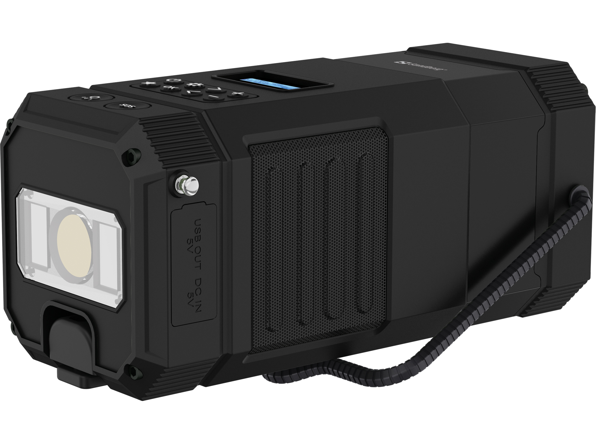 Sandberg Bluetooth Survivor Lantern 420-90 Zvučnik/FM/Powerbank/Lampa, Crni