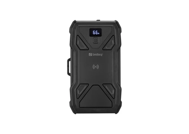 Sandberg 421-05 Solarni punjač 10000mAh 13W 1xUSB-A 2xUSB-C, Crni