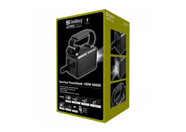 Sandberg SURVIVOR 421-14 Powerbank 40000mAh 100W