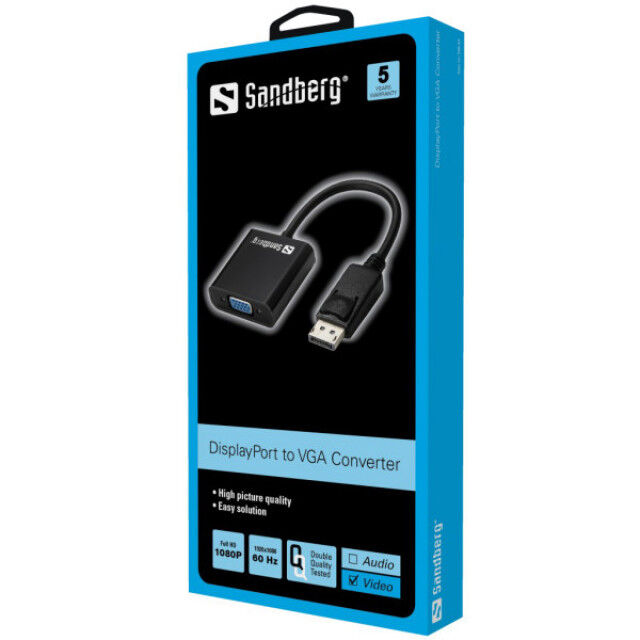 Sandberg 508-43 Adapter DisplayPort - VGA