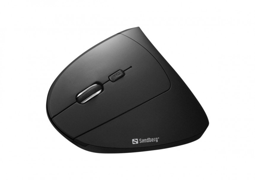 Sandberg 630-14 Miš Vertical Mouse USB 1600 DPI, Crni