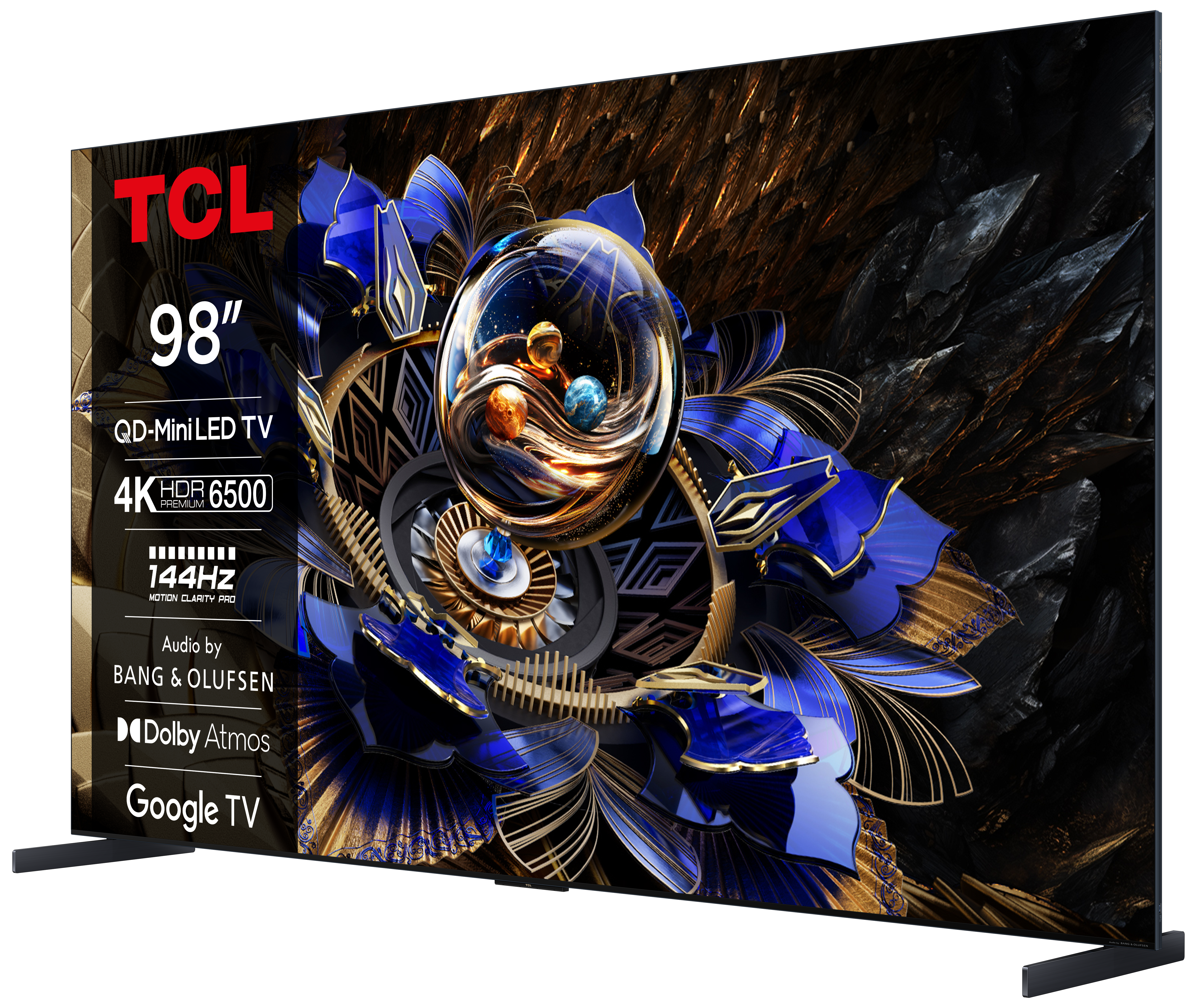 TCL 98X11K Televizor 98" MiniLED 4K 144Hz Google TV Bang&Olufsen, Crni