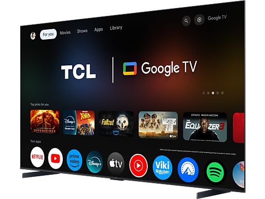 TCL 98C6K Smart TV QD-Mini LED 4K UHD