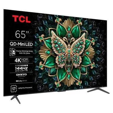 TCL 65C6K Televizor 65" QD-MiniLED 4K UHD Smart, Crni