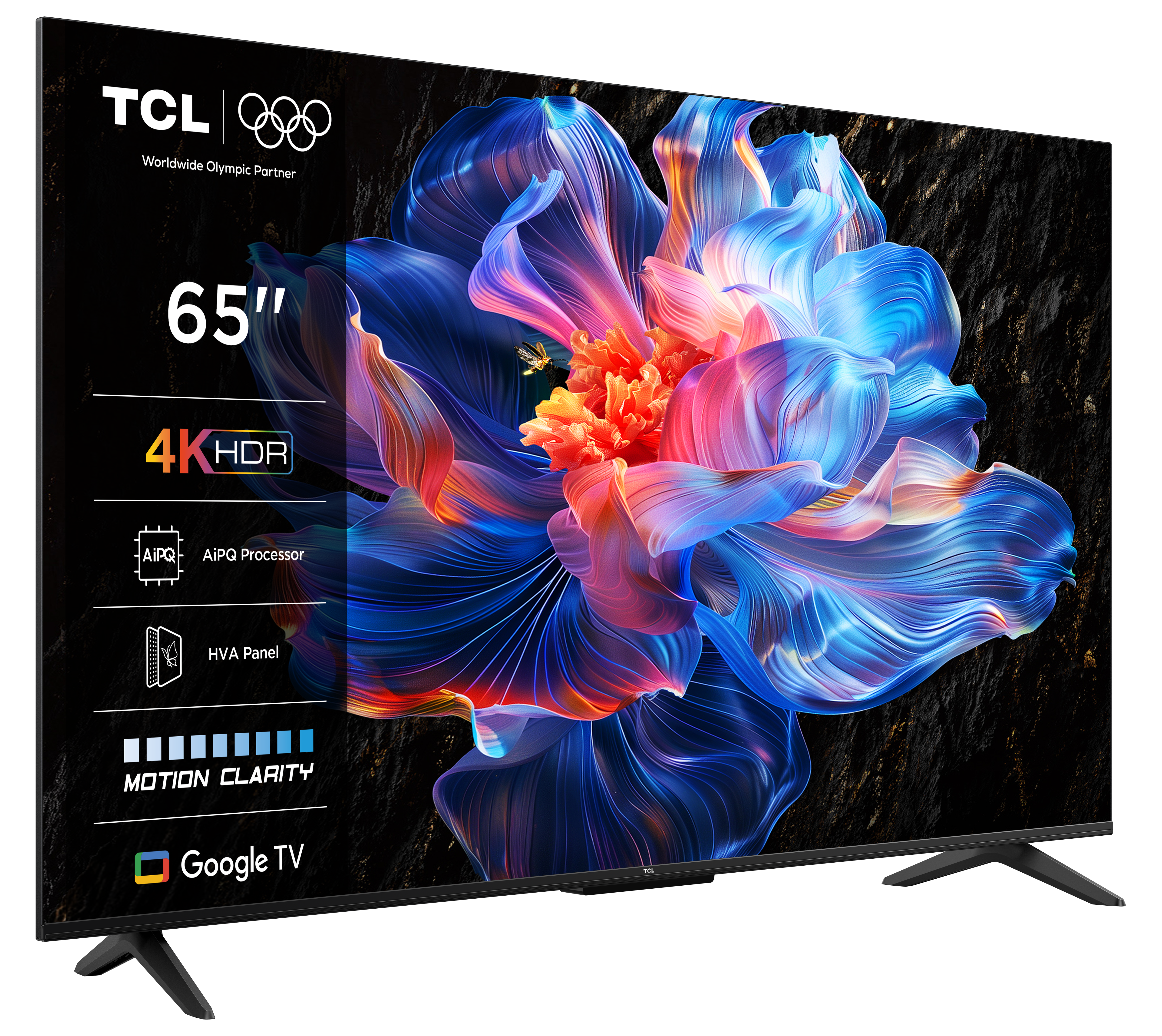 TCL 65V6C Televizor 65" 4K UHD Smart Google TV, Crni
