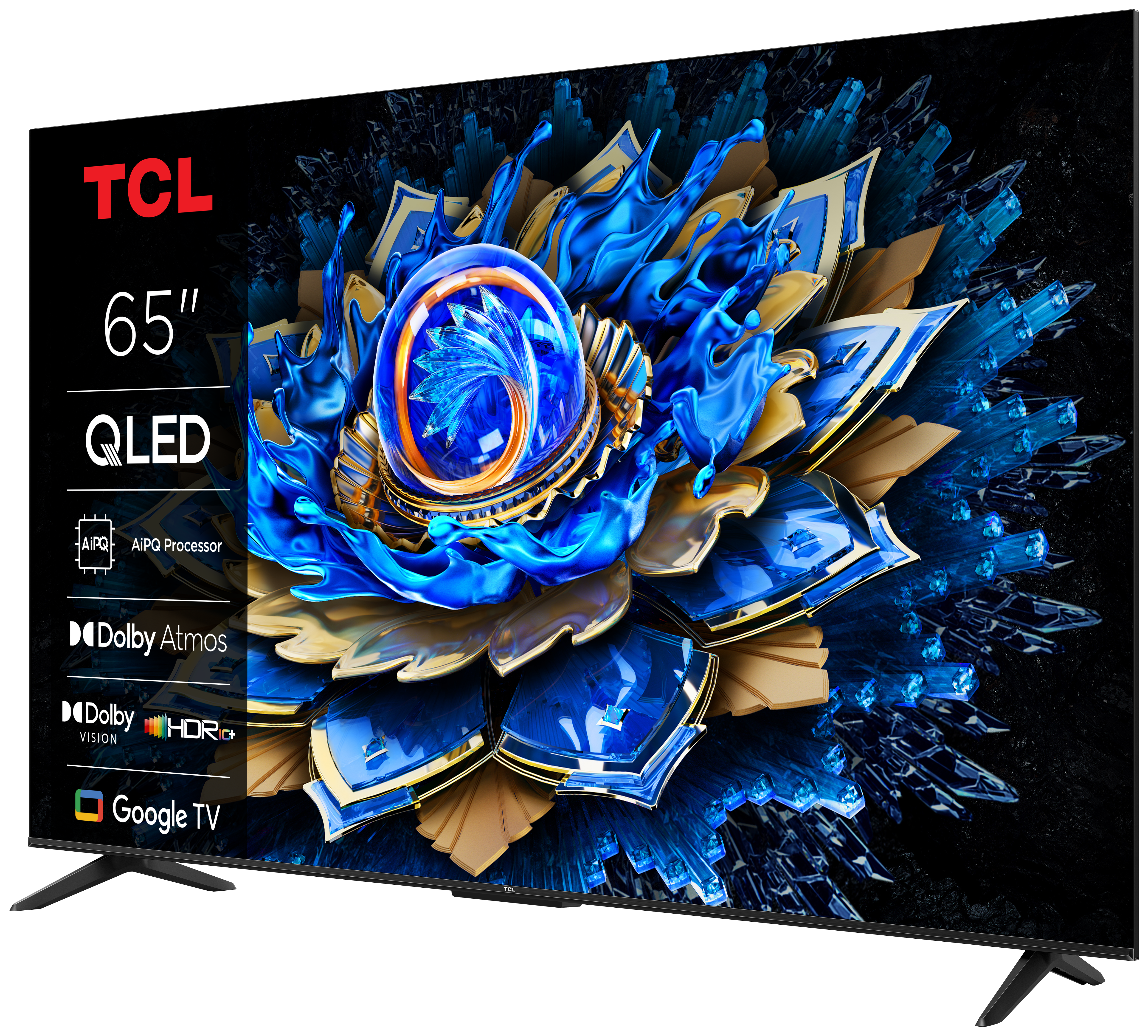 TCL 65T69C Televizor 65" QLED 4K UHD Google TV, Crni