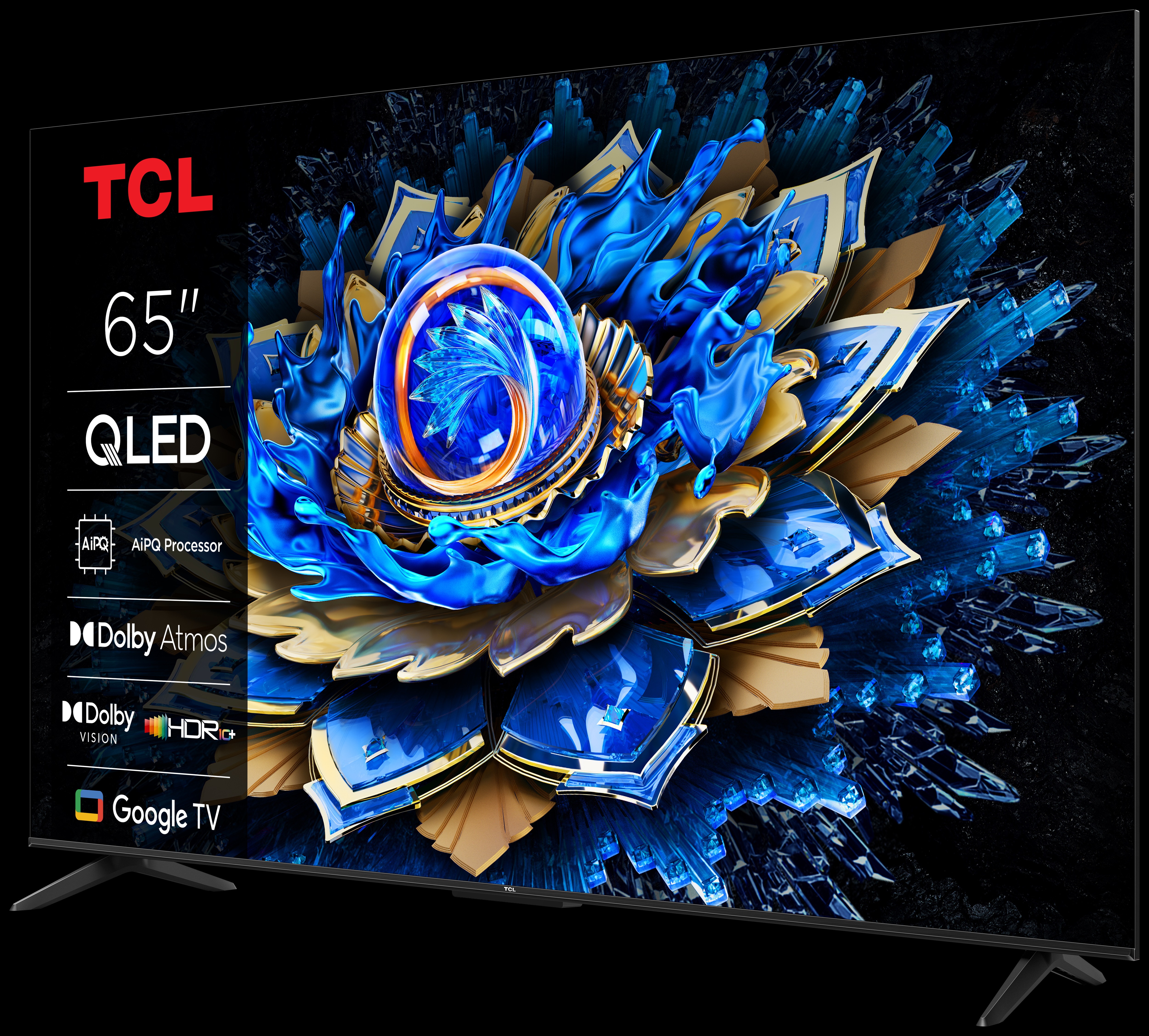 TCL 65T69C Televizor 65" QLED 4K UHD Google TV, Crni