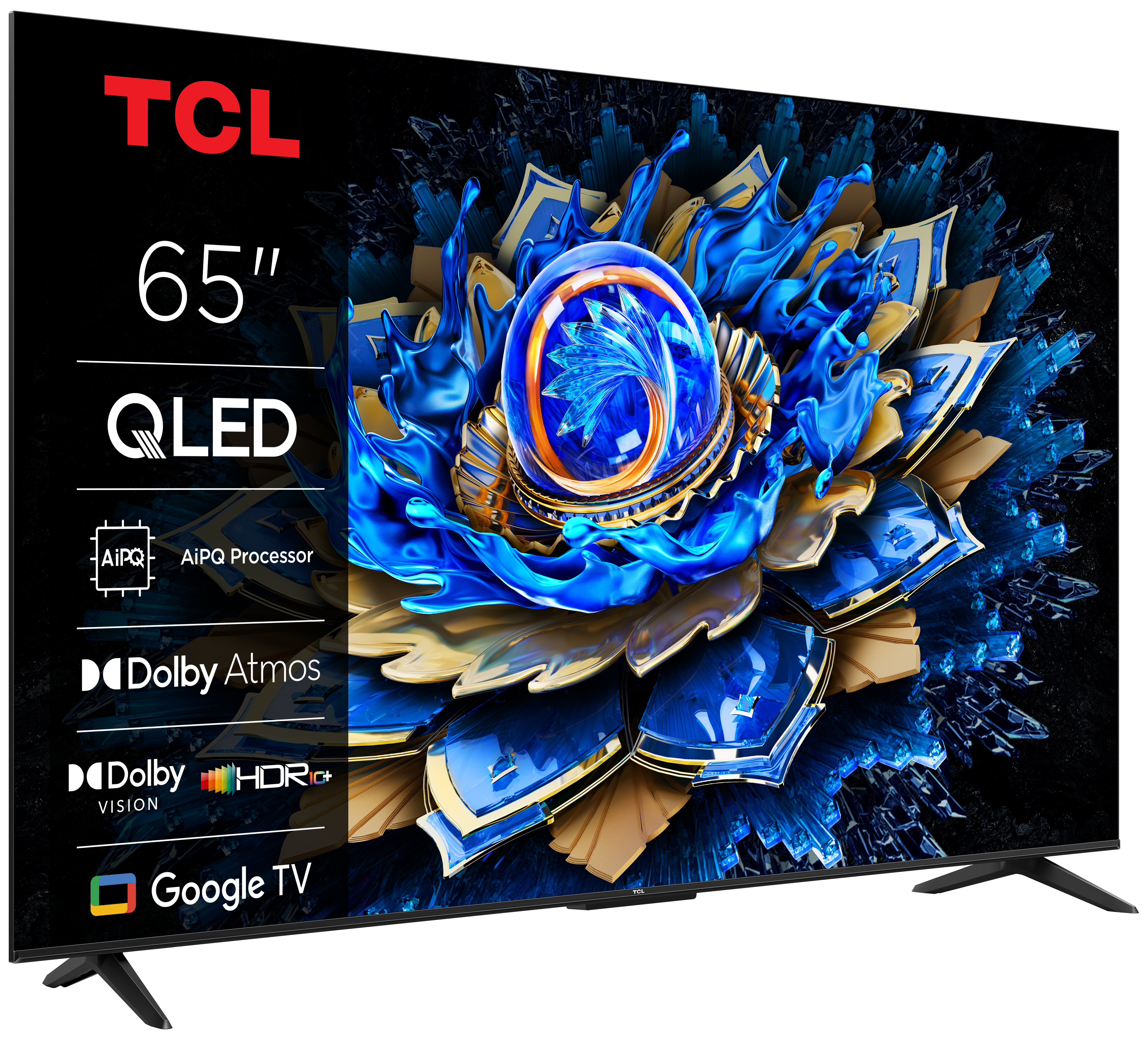 TCL 65T69C Televizor 65" QLED 4K UHD Google TV, Crni
