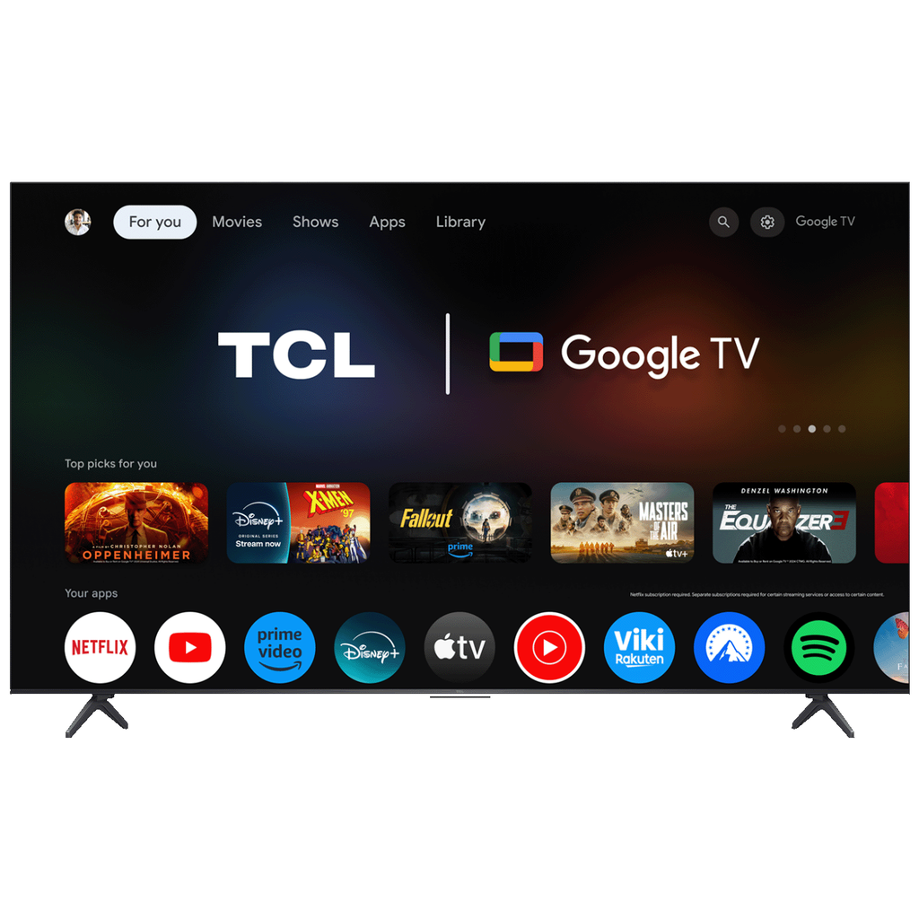 TCL 50C6K Televizor Smart C6K Premium QD-MiniLED 4K Google TV, Crni