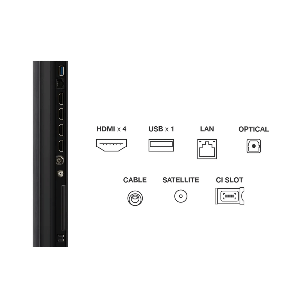 TCL 50C6K Televizor Smart C6K Premium QD-MiniLED 4K Google TV, Crni