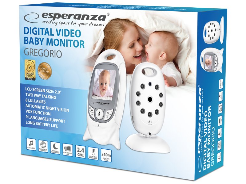 Esperanza EHM001 Video monitor za bebe 2" Gregorio