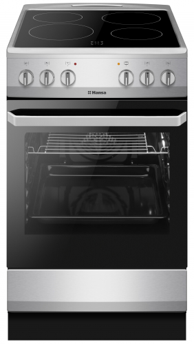 Hansa FCCS56069 Električni šporet, Srebrni