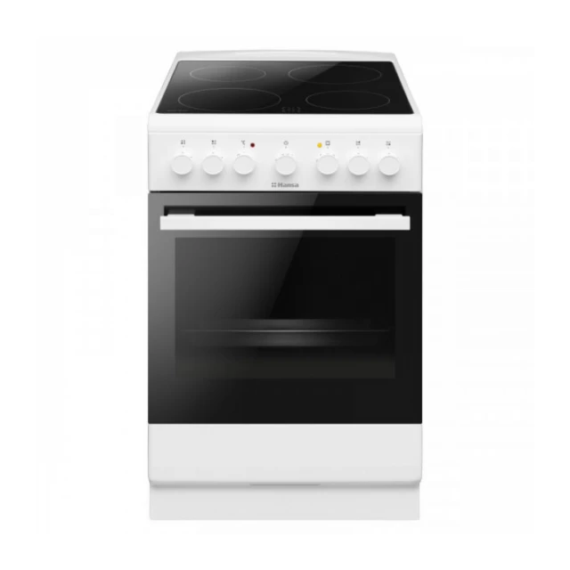 Электрическая плита HANSA FCCW58103 ширина 50см/керамическая панель/вентиляторная духовка
