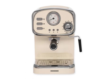 Heinner HEM-1100CR Espresso aparat 1000W 1,25l, Krem