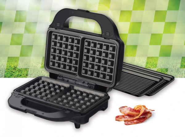 Heinner SM-2H900BKS Aparat za sendviče 900W, Bordo