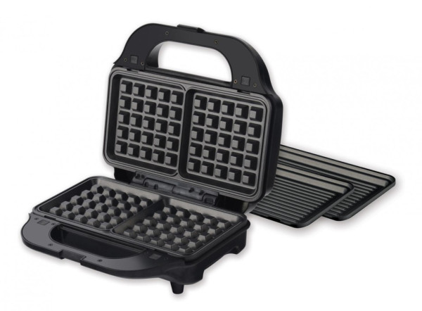Heinner SM-2H900BKS Aparat za sendviče 900W, Bordo