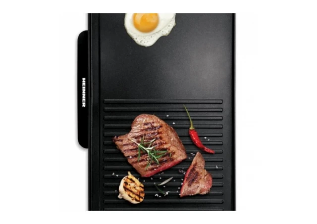 HEINNER HEG-F2000GT Električni roštilj 2000W 49 x 27 cm, Crni