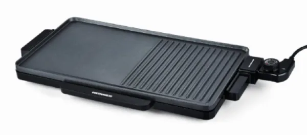HEINNER HEG-F2000GT Električni roštilj 2000W 49 x 27 cm, Crni