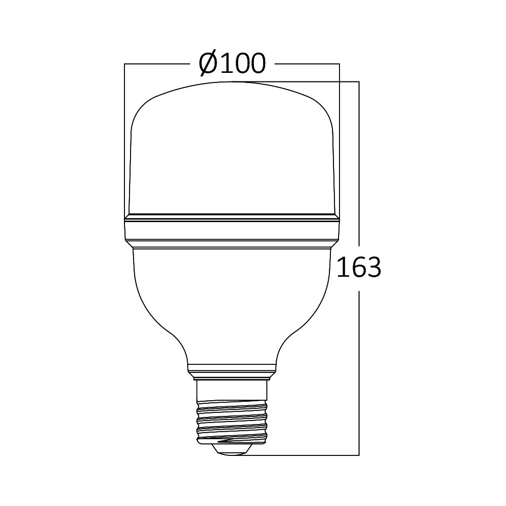 Braytron BRY-ADVANCE-30W-E27-T100-PLS-3000K LED sijalica 30W E27 3000K