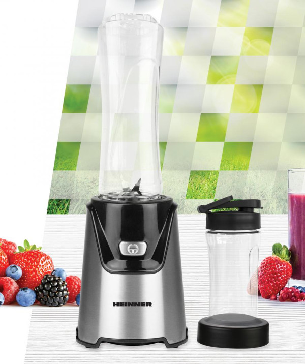 Heinner HSB-T400SS Blender 400W 400ml 600ml, Sivi