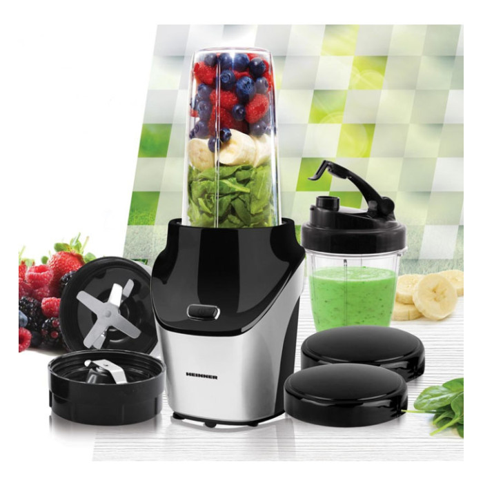 HEINNER HSB-T1000SS Blender 1000W 450ml/1l, Sivi