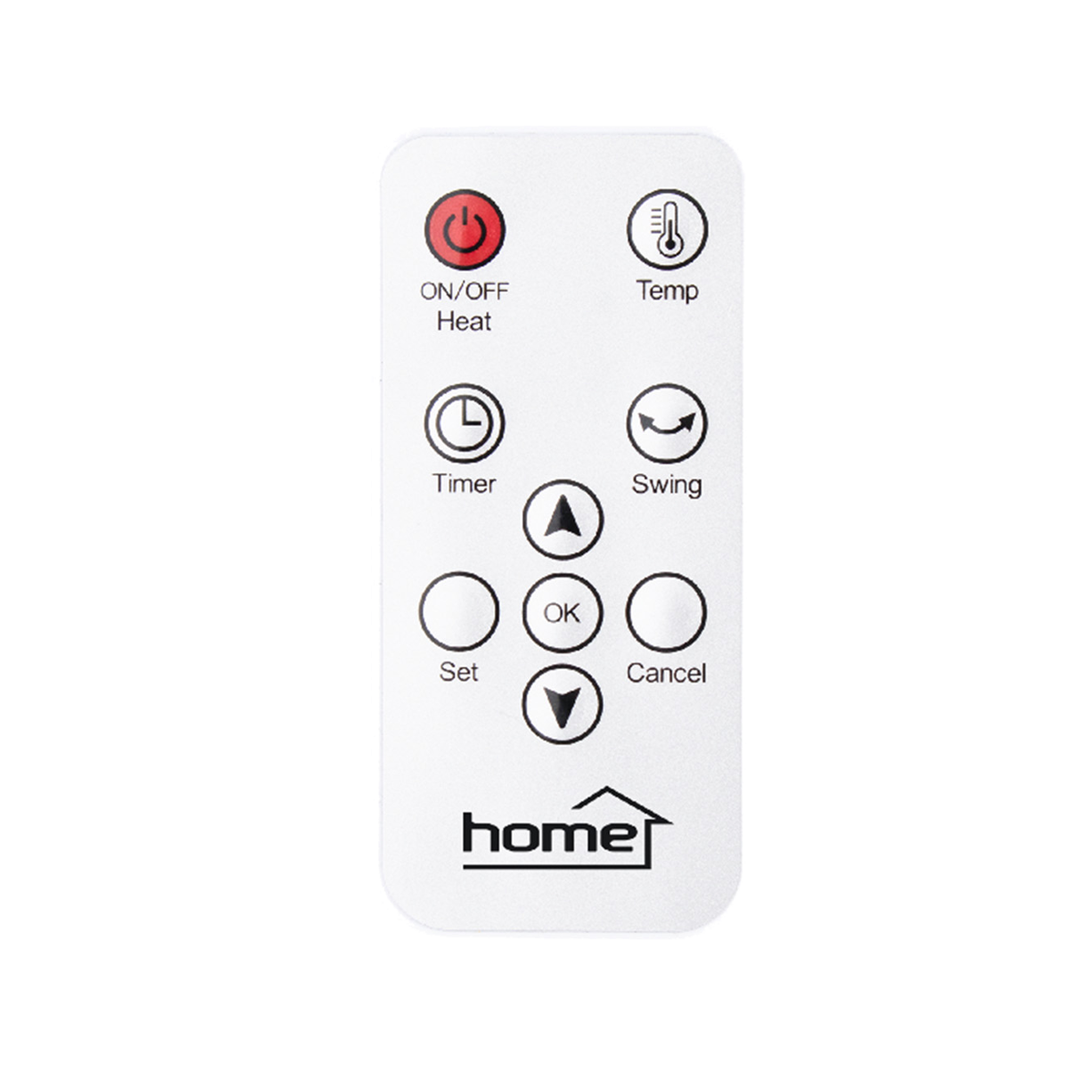 Home FKF 59201 Zidna grejalica 2000W LED ekran, Bela