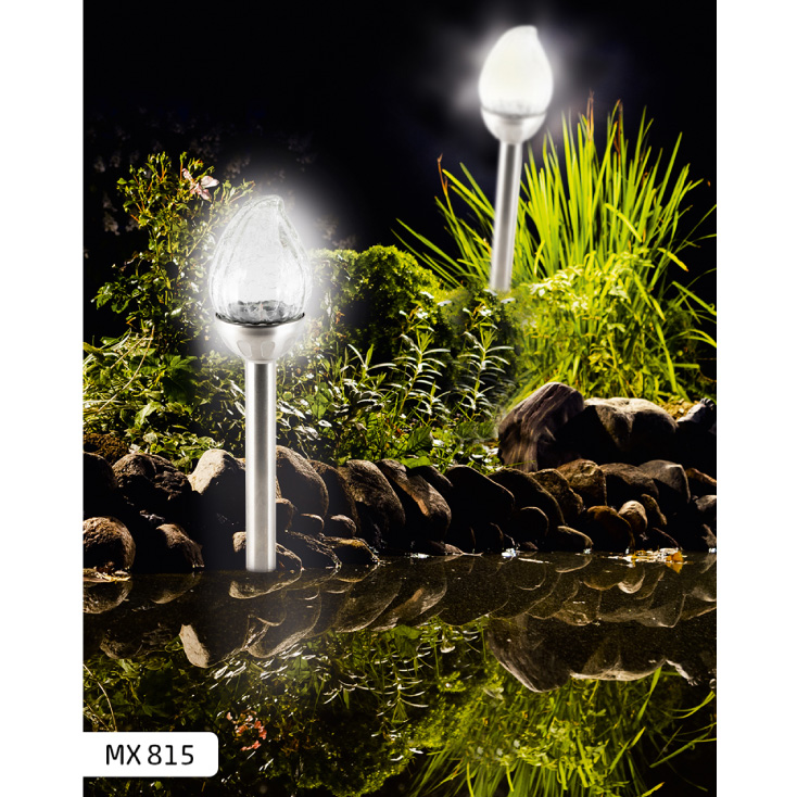 Home MX815 Solarna baštenska lampa sa staklenom glavom