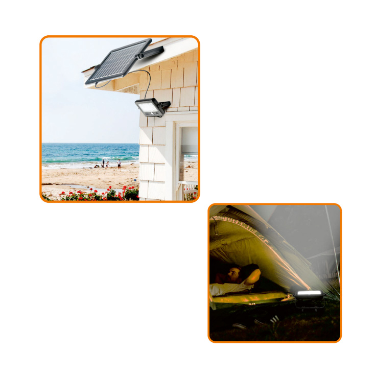 Home FLP1100SOLAR Solarni LED reflektor sa senzorom pokreta