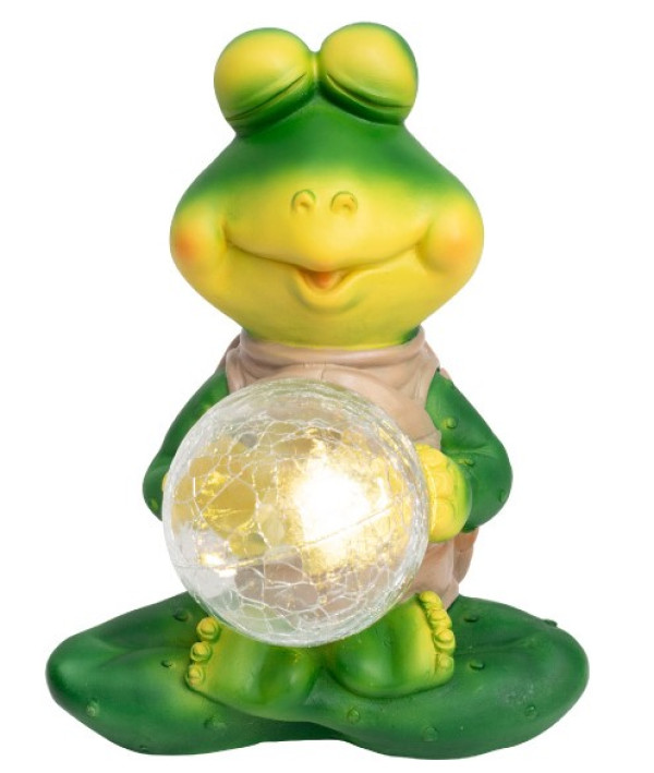 Home MX642 Solarna baštenska lampa, Žaba