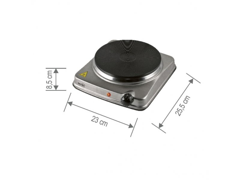 HOME HG-R03SS Rešo, 1500W, Jedna grejna ploča