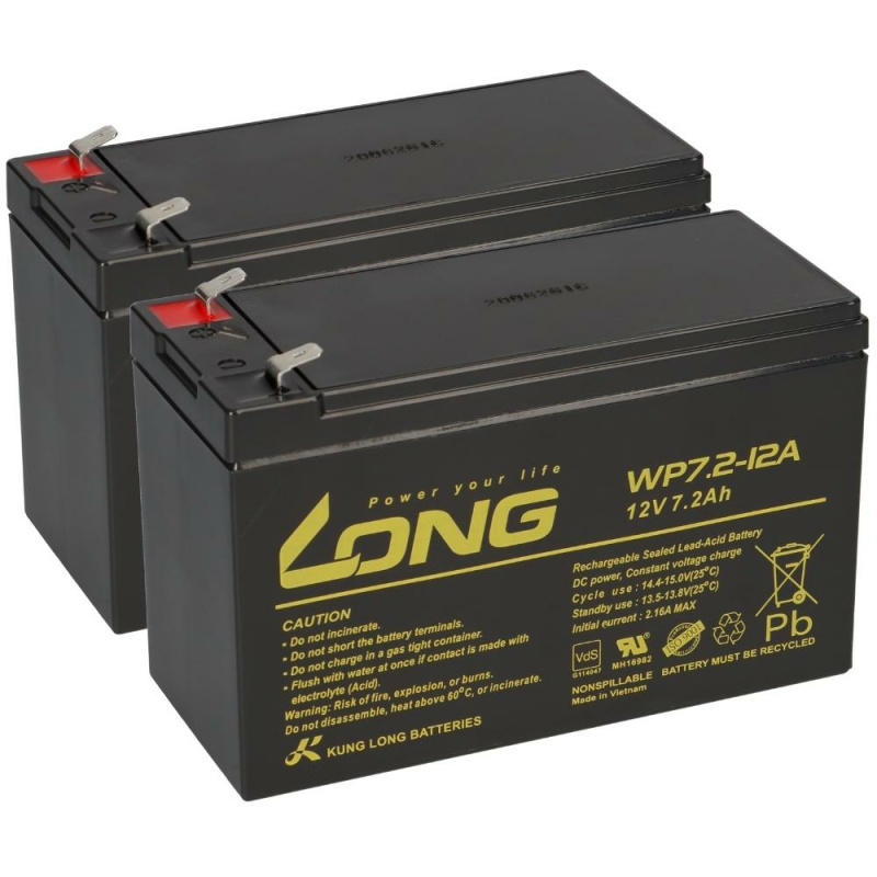 Baterija za UPS Long RBC2 12V 7.2Ah