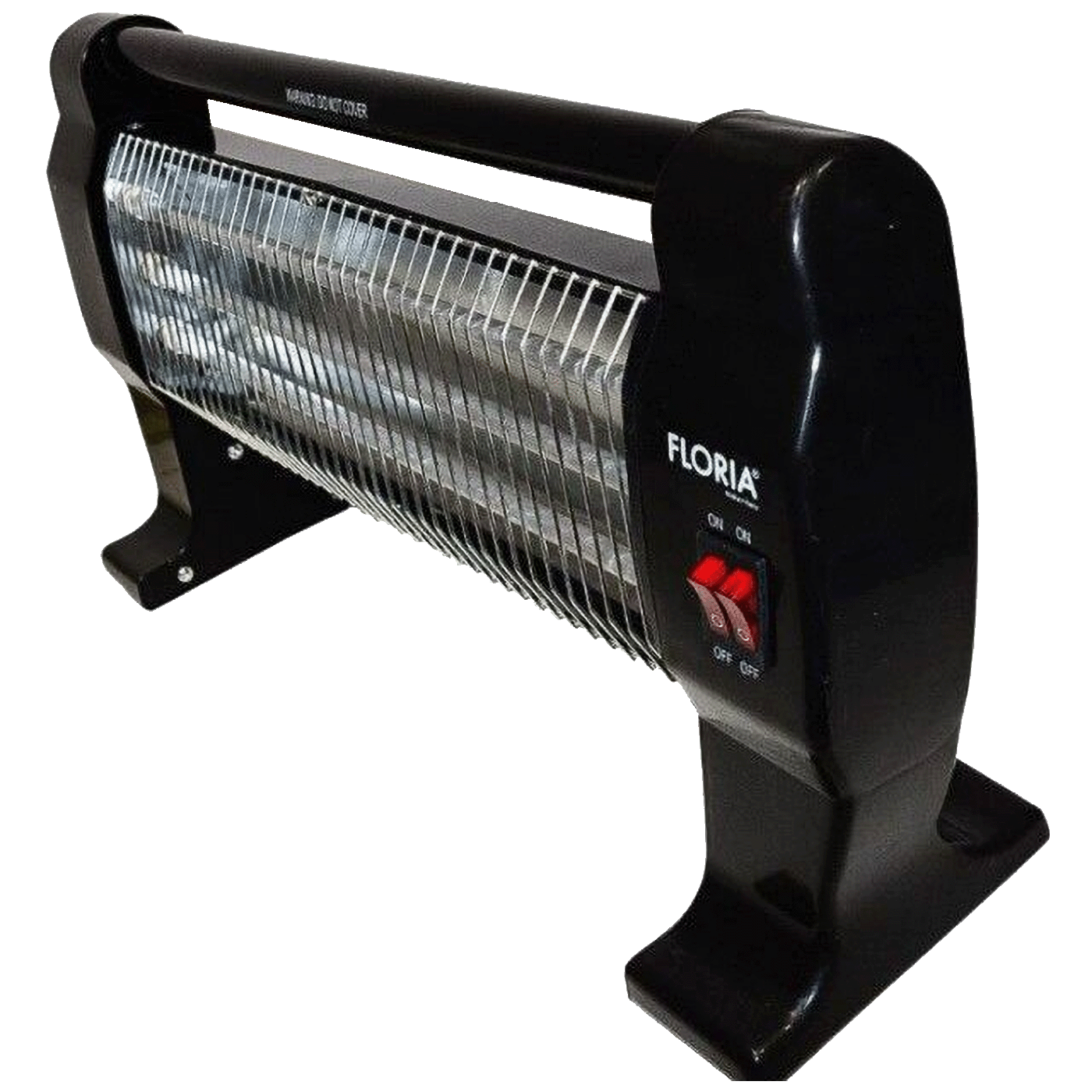 Floria ZLN1084 Kvarcna grejalica 1200 W, Crna