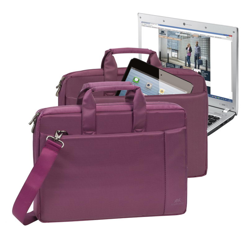 Torba za Laptop 15.6 Rivacase Central 8231 Ljubičasta