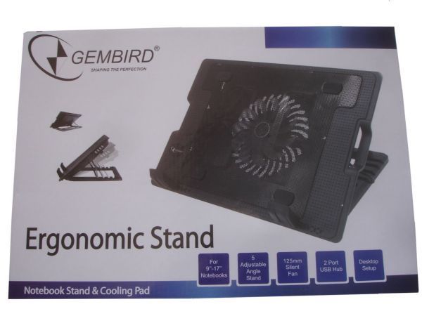 Gembird Hladnjak za laptop 2xUSB