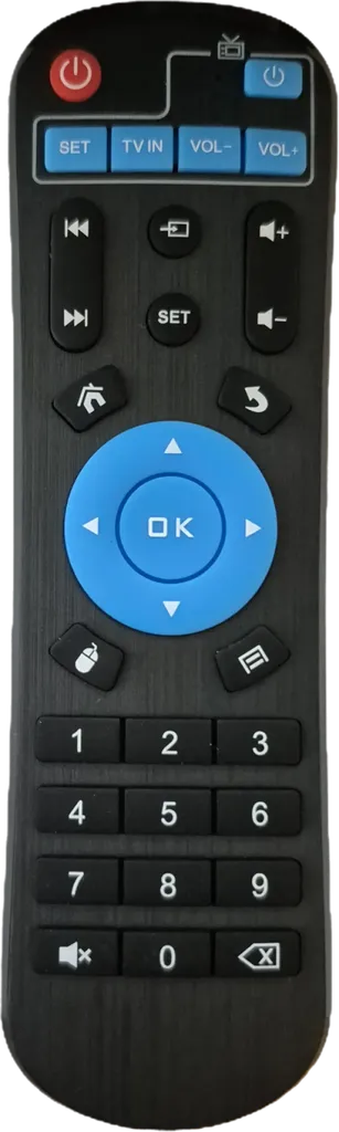 Gembird GMB-X96 X96 X4 MAX+ X98Q Android TV Box Daljinski upravljač Programmable IR
