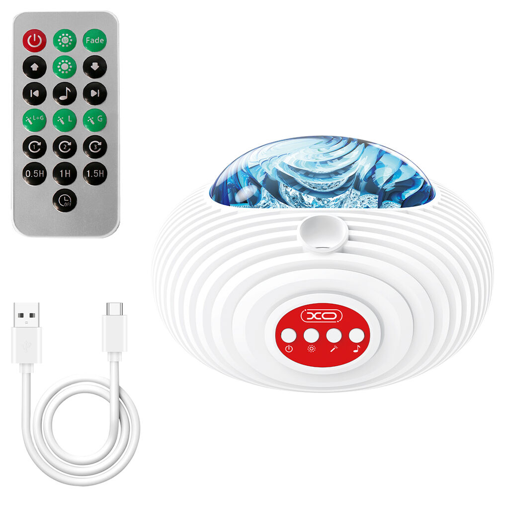 XO YH12 Projektorska lampa RGB 360°,