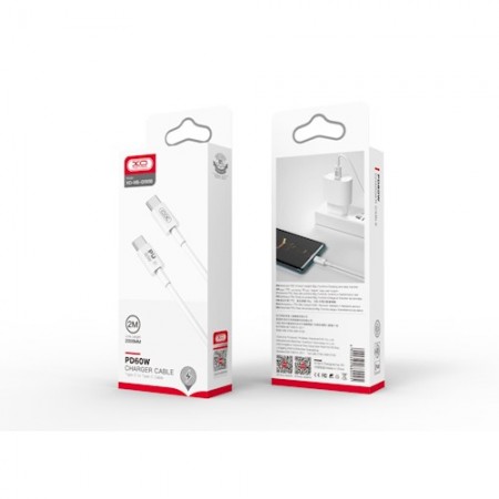 XO NB-Q190B Kabl tipa C na tip C 60 W 2 m