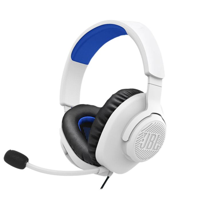 JBL JBLQ100PWHTBLU Gejmerske slušalice, Belo-plave
