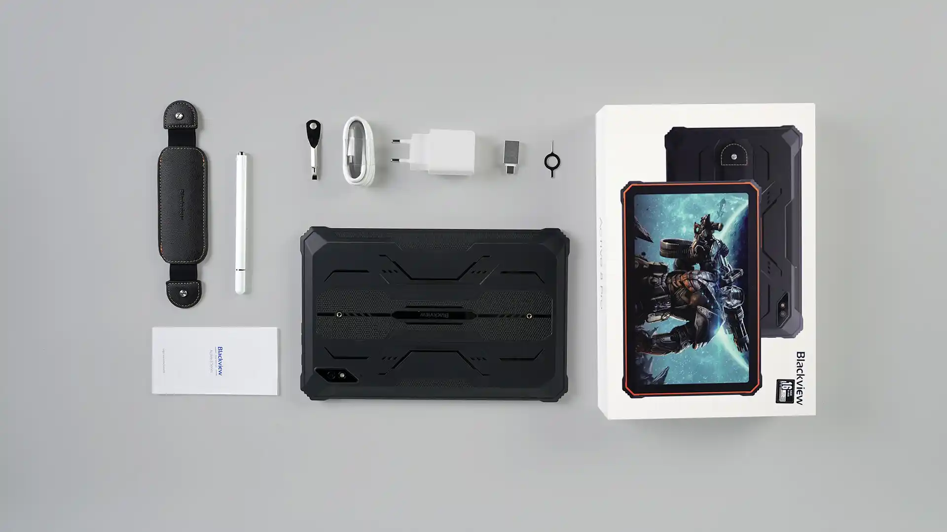 Blackview Active 8 Pro Tablet 4G Dual sim FHD+ IPS 8GB 256GB 46MP-16MP NFC, Crni