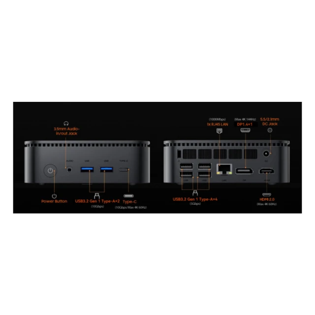 BlackView MP100 Pro Desktop računar i5-12450H 16GB 512GB HDMI DP RJ45 Bluetooth WiFi Windows 11 Pro