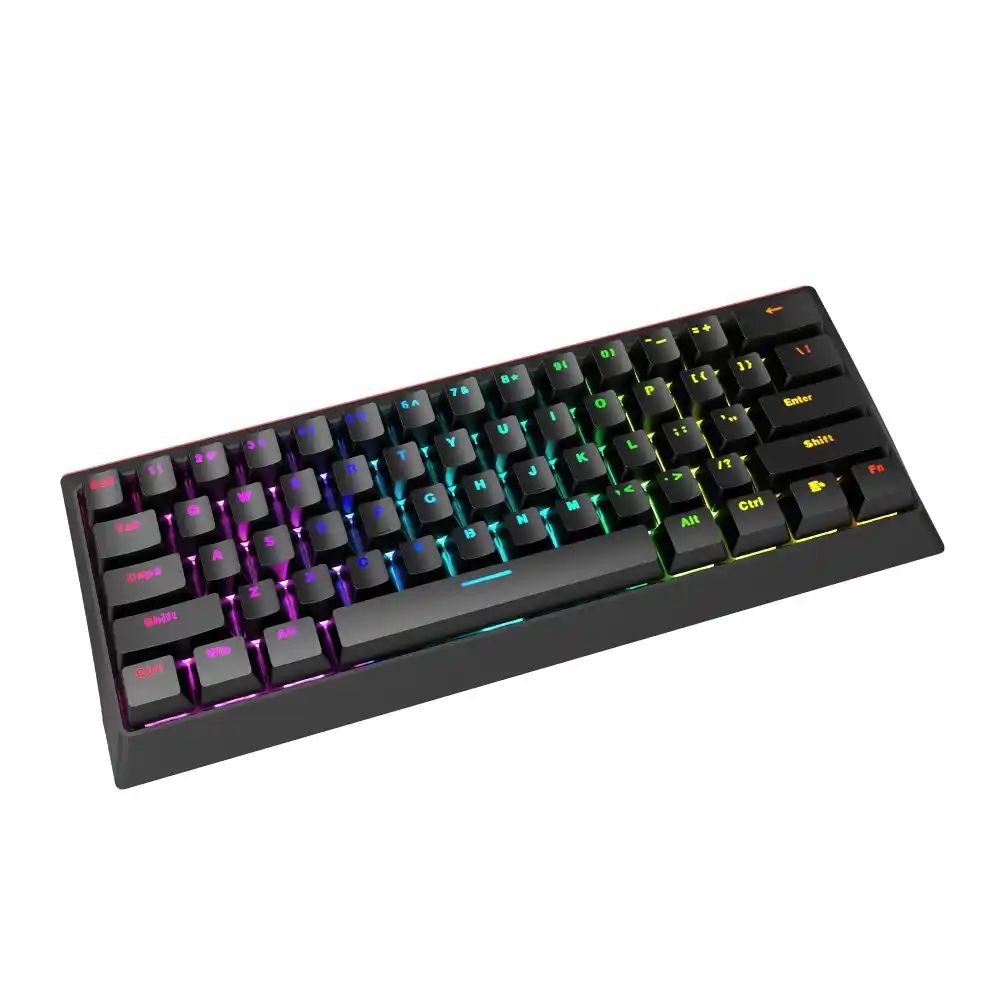 Marvo Hecate 61R KG962 Gejming tastatura Mehanička RGB osvetljenje USB povezivanje, Crna