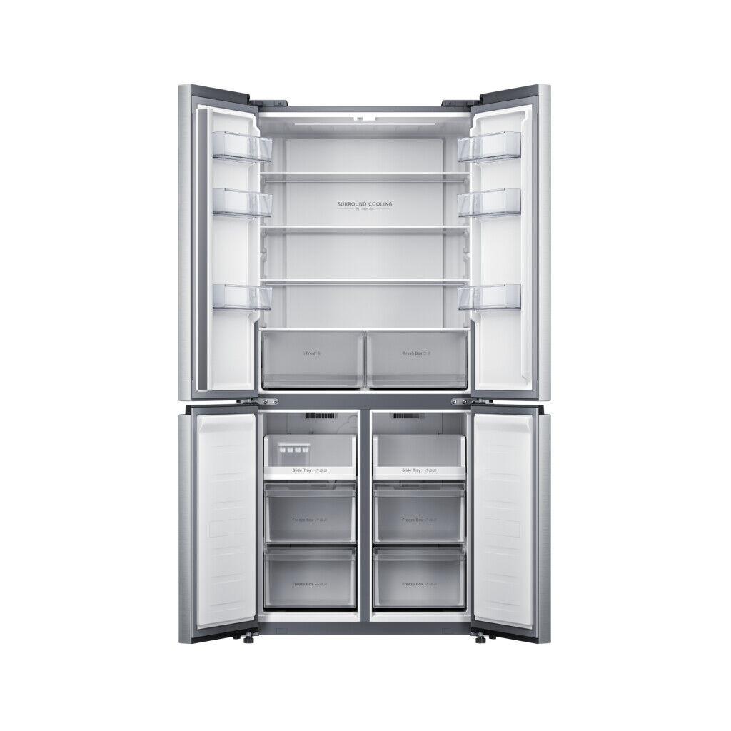 Mijia MRC50ESSMPAEU Side by side frižider Cross Door 502l NoFrost, Srebrne boje