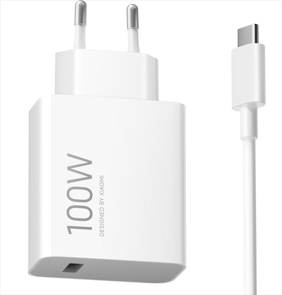 Xiaomi Bhr095Veu punjač za telefon Xiaomi Combo (USB-A) 100W kabl za prenos podataka Type-C 100 cm uključen, Crna
