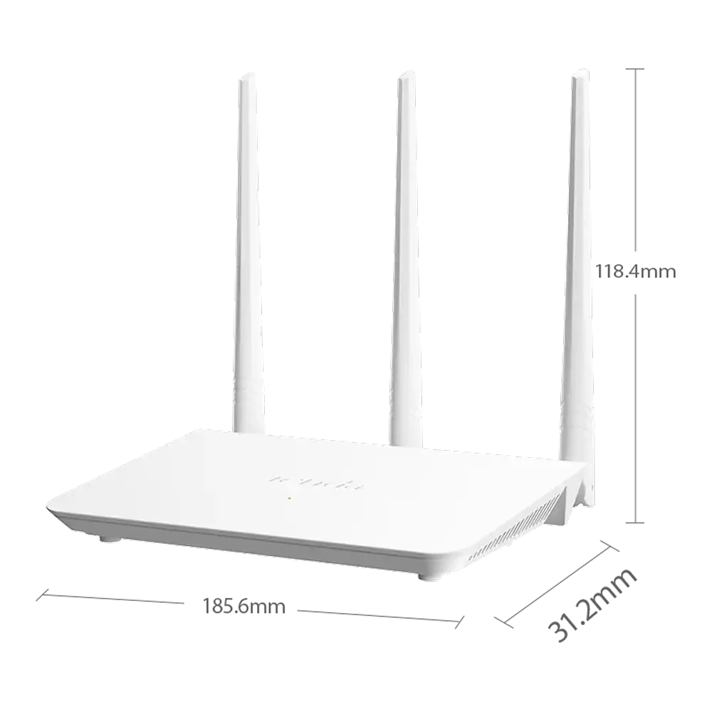 Tenda AC3 Wireless ruter AC750Mbps ext3x5dBi 2.4-5GHz 4xLAN WAN