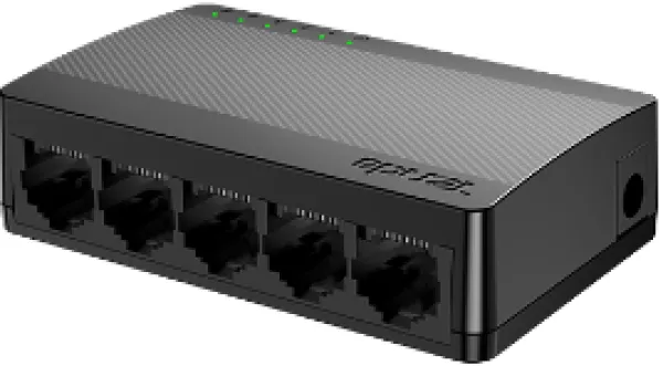 Tenda SG105 Gigabitni Switch V4.0 5 portova RJ45, Crni